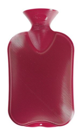 Kruik 2L double ribbed rood Fashy