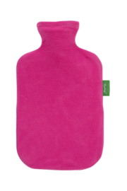Warmwaterkruik 2L fleece roze Fashy