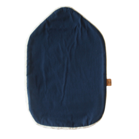 Warmwaterkruik recycled 0,8L donkerblauw Juggi