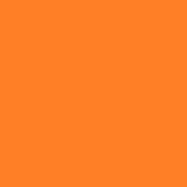 Oranje PVC zeildoek 650gr/m2 - rolbreedte 2,5m