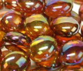 Amber kristal parelmoer