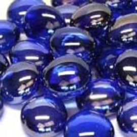Mini blauw kristal parelmoer