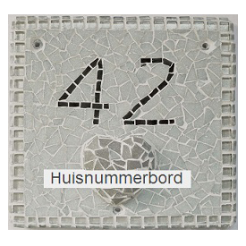 Huisnummerbord