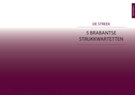 DE STREEK - 5 Brabantse strijkkwartetten - partituur