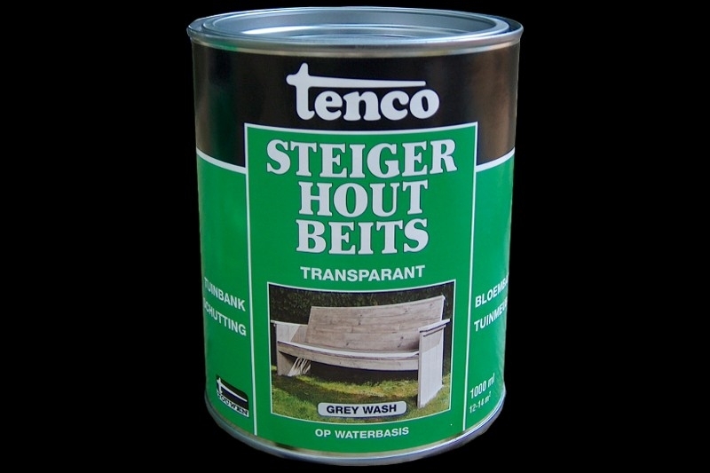 Dalset Renovatie Onnodig Tenco Steigerhout Beits Grey Wash 1L | IJzer in de tuin