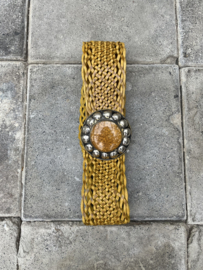 Leren riem Abi