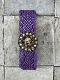 Leren riem Abi