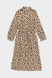 SALE-Doorknoop jurk Mina
