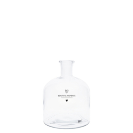 Glass Bottle Beautiful Moments 13,5 cm
