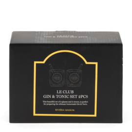 Le Club gin & Tonic Set of 2 pieces