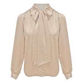 Satijnen blouse Isabel