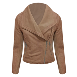 SALE Leatherlook jasje Pleun