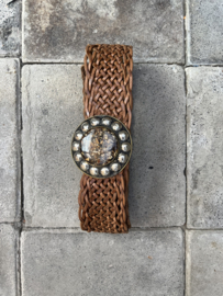 Leren riem Abi