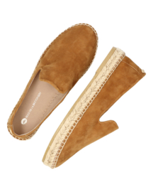 SALE - Fred de la Bretoniere Espadrille loafer luxury suede