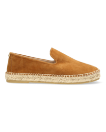 SALE - Fred de la Bretoniere Espadrille loafer luxury suede
