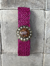 Leren riem Abi