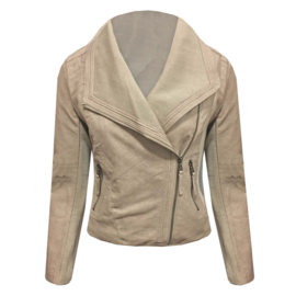 SALE Leatherlook jasje Pleun