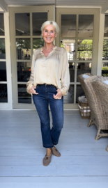 SALE Satijnen blouse Sefa
