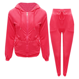 Velours joggingpak Sky