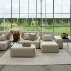 Rough Linen Pillow Cover natural