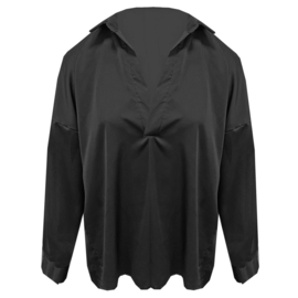 Satijnen blouse Wendie