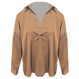 Satijnen blouse Wendie