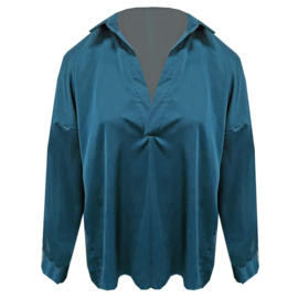 Satijnen blouse Wendie