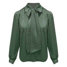 Satijnen blouse Isabel