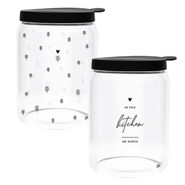 Storage jar large trees of kitchen