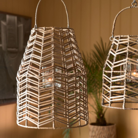 Sunset Breeze Herringbone Lantern M
