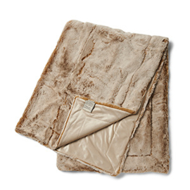 Classic Club Faux Fur Throw 170x130