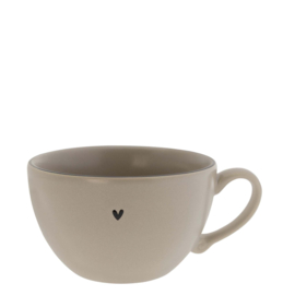 Soup Bowl Matt Titane/edge Black Sm 13 cm