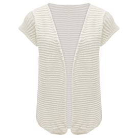 SALE-Grof gebreid gilet Mia