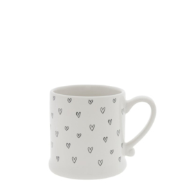 Bastion Collections mok m hearts overall - zwart