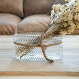 RM Rustic Rope Vase