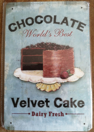 Chocolate velvet cake