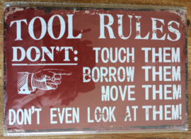 Tool rules