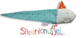 Lapjespoes speenknuffel 'Mees"