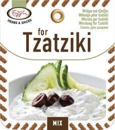 Kruidenmix voor Tzatziki / andere verpakking