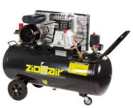 Compressor 100 liter tank - 2,2kW, 230V, 10 bar