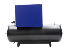 Compressor gedempt 500 liter tank ster-driehoek - 5,5kW, 400V, 11 bar