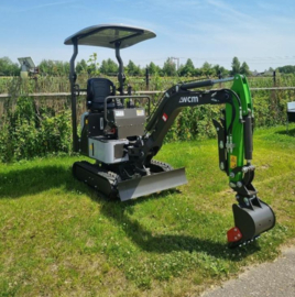 Minigraver WCM 8010 Grijs
