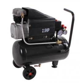 Compressor 24 liter tank - 2KW, 230V, 8bar