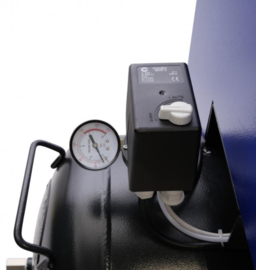 Compressor gedempt 200 liter tank - 3kW, 400V, 11 bar