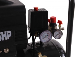 Compressor 24 liter tank - 2KW, 230V, 8bar