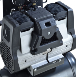 Silent compressor 10 liter tank - 0,75kW, 230V