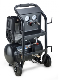 Silent compressor 10 liter tank - 0,75kW, 230V