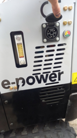 Minigraver Electrisch CMH 10E 72volt 12uur