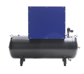 Compressor gedempt 200 liter tank - 2,2kW, 230V, 10 bar