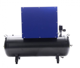 Compressor gedempt 200 liter tank - 3kW, 400V, 11 bar